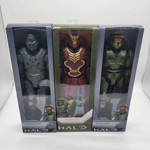 Halo Infinite Action Figures (3)